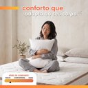 Ver imagem 5 de Cama Box Solteiro Molas Ensacadas Bourbon 88x188x58cm Hellen