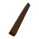 Ver imagem 3 de Kit 8 Puxador Slim de Plástico Marrom para Móveis Balcão Cômoda Leve Resistente e de Fácil Instalaçã