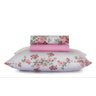 Lençol Casal 4 Peças - Cama Normal 100% Algodão - 220cm X 240cm Sc - 1