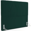Ver imagem 2 de Cabeceira Cama Box Quenn 160 cm Aurora W01 Bouclê Verde - Lyam Decor