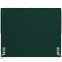 Ver imagem 5 de Cabeceira Cama Box Quenn 160 cm Aurora W01 Bouclê Verde - Lyam Decor