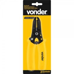 ALICATE DESENCAPADOR COM LAMINA DE CORTE VONDER - 36.62.107.000 - 3
