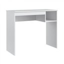 Ver imagem 2 de Escrivaninha Mesa Escritório Office Noronha 1 Nicho Branca