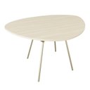 Ver imagem 1 de Mesa de Jantar Orgânica 120CMX90CM Barcelona Marrom/Ciliegio