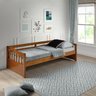 Sofá Cama Plus em Madeira Maciça Mv Outlet Mel - 1