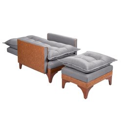Poltrona Reclinável Munique Linho/Courissímo 199/856 - 3