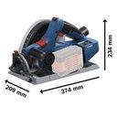 Ver imagem 6 de Serra de Imersão Bosch GKT 18V-52 GC Sem baterias e carregador