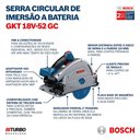 Ver imagem 7 de Serra de Imersão Bosch GKT 18V-52 GC Sem baterias e carregador