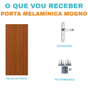Ver imagem 3 de Porta Mogno Primer 80 com Fechadura e Dobradiça