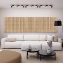 Ver imagem 1 de Painel Acústico Absorvedor Decorativo 120x60 Skal 8 Maestra Acústica:carvalho