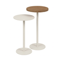 Ver imagem 1 de Conjunto Mesas de Apoio Redondas MDF Cor:Champanhe