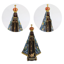 Ver imagem 3 de Nossa Senhora Aparecida em Resina Premium 22,5 Cm