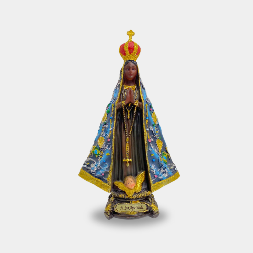 Nossa Senhora Aparecida em Resina Premium 22,5 Cm - 2