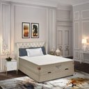 Ver imagem 2 de Cama Box Viúva Baú Molas Ensacadas Black Horse Carolina Mattress 120x203