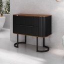 Ver imagem 2 de Gabinete Alice 1 Metro com Pés - Fabribam Cacau