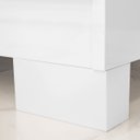 Ver imagem 7 de Cômoda para Quarto com 4 Gavetas e Armário - Vega Branco