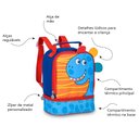 Ver imagem 2 de Lancheira Infantil Térmica - Clio Pets - Dino - Azul - Clio Style