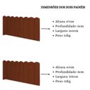 Ver imagem 6 de Cabeceira Painel Cama Queen Box Nuvem Suede Sandy 160 Cm:terracota