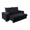 Ver imagem 2 de Sofá Retrátil e Reclinável 2,10m Suede Miami