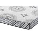 Ver imagem 4 de Cama Box c/Auxiliar Solteiro: Colchão Espuma Polar D28 Pérola Gray + Base CRC Rústico Black(88x188)