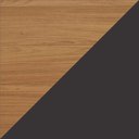 Ver imagem 2 de Balcão Buffet Curvo 4 Portas 180cm 100% Mdf Freijó Preto Fosco Dalla Costa