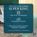 Ver imagem 7 de Conjunto Cama Casal King Size Agata Bordada 200 Fios Super Elegante:verde