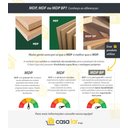 Ver imagem 4 de Mesa de Reunião Escritório 6 Lugares 1,80m X 90cm Tampo 30mm