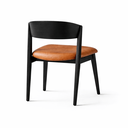 Ver imagem 2 de Cadeira com Encosto Anatômico 80cm em Madeira Maciça Allegra Oona Design Preto