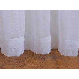Cortina Gaze De Linho Forro Blackout 4,00x2,20 Sala E Quarto Branco - 7