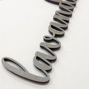 Ver imagem 3 de Lavanderia - Adorno De Parede, Quadro, Decoração, Lettering - Toque 3D:Cinza