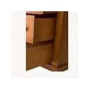 Ver imagem 3 de Cômoda de Madeira Maciça 1,18m 10 Gavetas Soraya