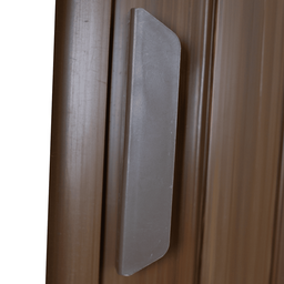 Porta Sanfonada Pvc 210x168 Marrom - 8