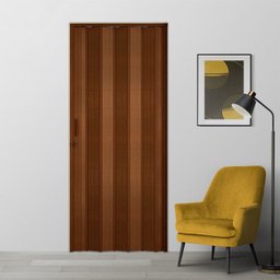 Porta Sanfonada Pvc 210x168 Marrom - 2