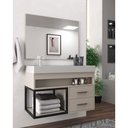 Ver imagem 1 de Gabinete Banheiro com Cuba e Espelheira 80cm Multimóveis VCR10071