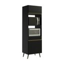 Ver imagem 1 de Paneleiro Armário Cozinha para Forno e Micro-Ondas 2 Portas 62cm Retrô Florença Multimóveis