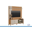 Ver imagem 2 de Rack c/Painel p/ TV 65 pol Valença 162cm Jequitiba/Off Linea