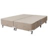 Cama Box King Size Premium Bege Castor - 1