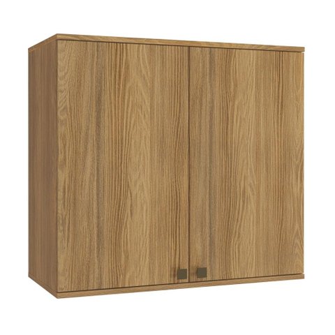 Armário Aéreo Celeste Kappesberg 100% Mdf 2 Portas Nogueira 80cm