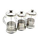 Ver imagem 3 de Cafeteira Prensa Francesa Cremeira Vidro e Inox 600ml