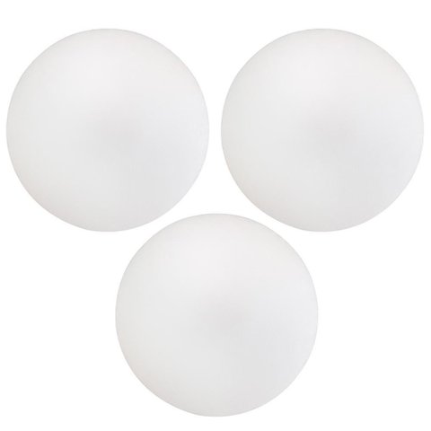 Kit 03 Assentos Redondo Banqueta Cadeira Estofados Poltronas H02 Corino Branco 25 Cm - Lyam Decor