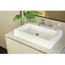 Ver imagem 1 de Cuba de Apoio Mármore Sintético Paris Móveis Bosi