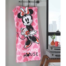 Toalha de Praia Minnie 100% Algodão - Dohler Minnie 09 Dohler s.a. - 1