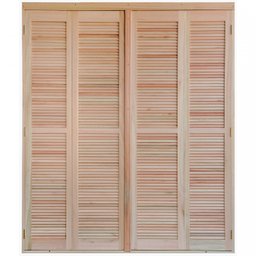 Porta de Madeira Balcão Pantográfica 213x180cm com Batente de14cm EWK 460 Rondosul  - 2