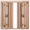 Ver imagem 3 de Janela de Madeira Veneziana 100x200cm Pantográfica Ewk 366 Rondosul