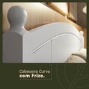 Ver imagem 2 de Cama Casal de Madeira com Cama Auxiliar Solteiro Merk