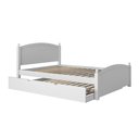 Ver imagem 5 de Cama Casal de Madeira com Cama Auxiliar Solteiro Merk