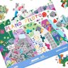 Quebra-cabeça Gigante Infantil Chão Plano Piloto 100pcs - 4