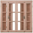 Ver imagem 1 de Janela de Madeira Veneziana 120x180cm Pantográfica Ewk 376 Rondosul