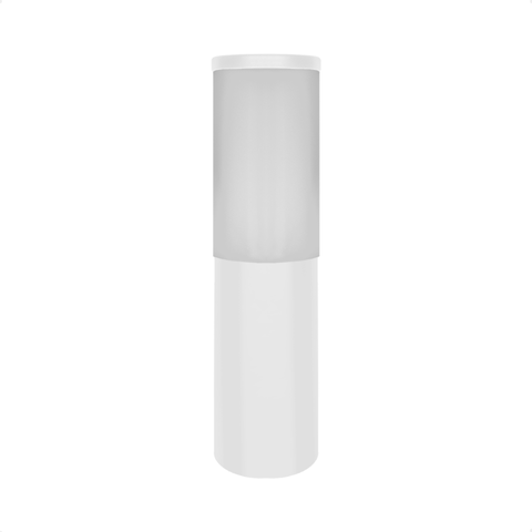Luminária Poste de Jardim Balizador Easy 30cm E27 Bivolt Branco