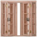 Ver imagem 4 de Janela de Madeira Veneziana 100x150cm Pantográfica Ewk 376 Rondosul